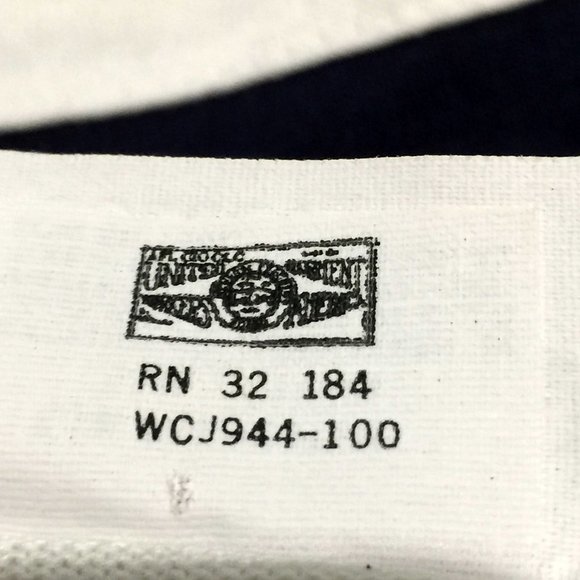 NOS Vintage WHITE CASTLE Burger Diner Rugby Polo Shirt 2XL Union Made In The USA - Picture 10 of 10